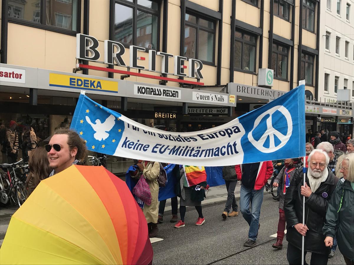 Der Ostermarsch 2018 Vom Münchner Friedensbündnis