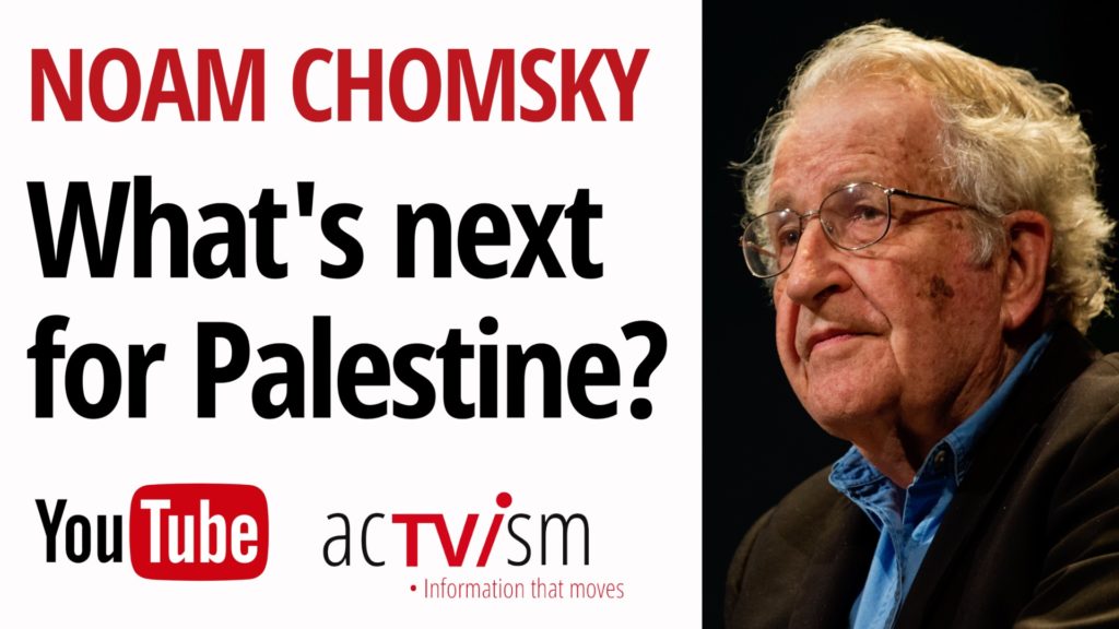 Noam Chomsky and Imad Alsoos What's next for Palestine?