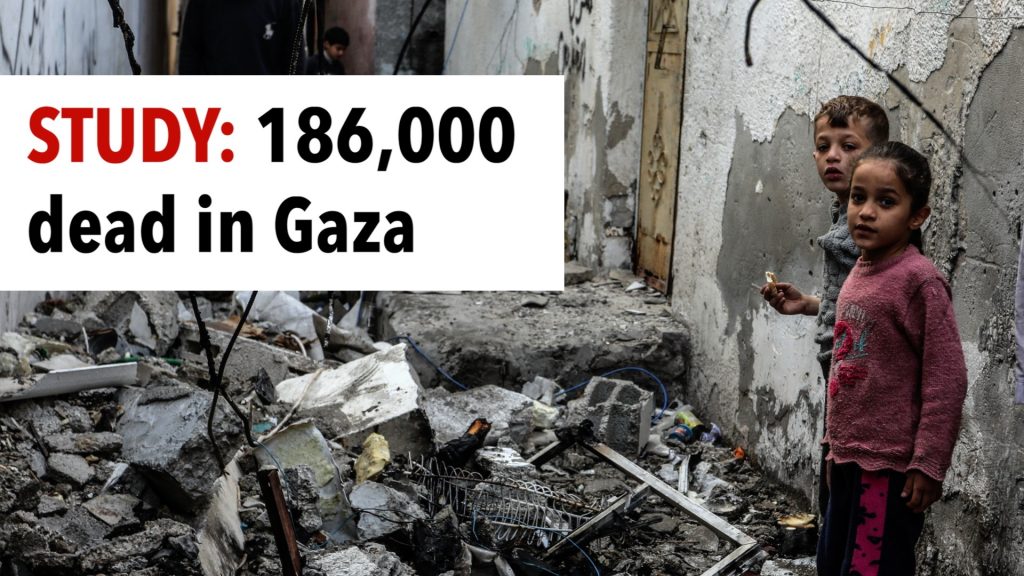 New Study Reveals Radically Increased Gaza Death Toll