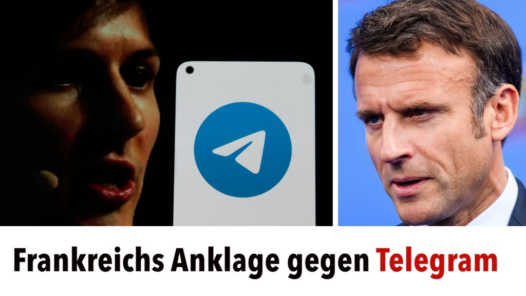 Neue Einzelheiten in Frankreichs Anklage gegen Telegram