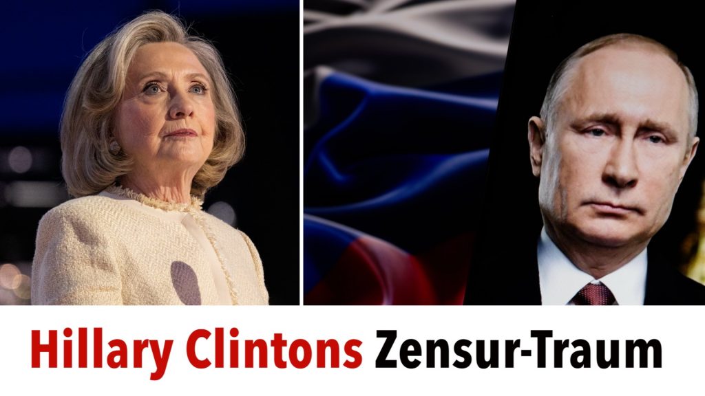 Greenwald reagiert auf Hillary Clintons Zensur-Traum