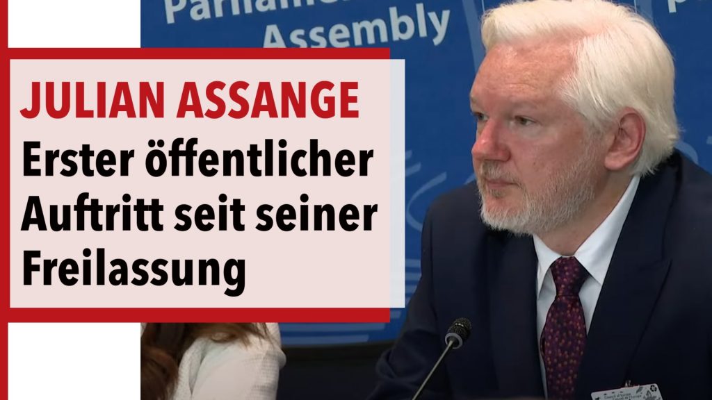 Julian Assange äußert sich zum ersten Mal seit seiner Freilassung