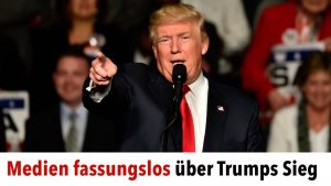 Medien fassungslos über Trumps Sieg.